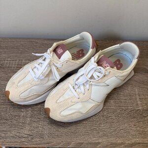 New Balance 327 Women Size 7 Pink Beige